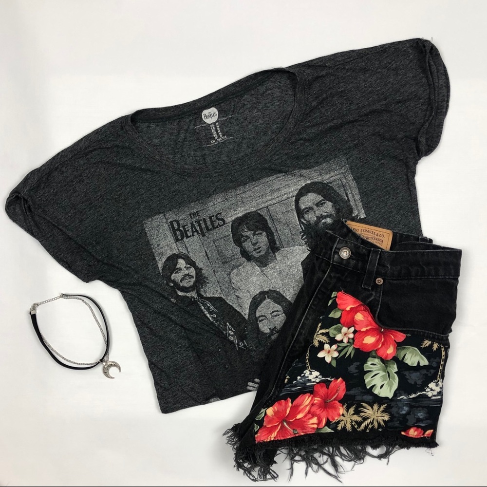 The Beatles Graphic tee Rolled Sleeve Shirt M